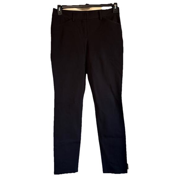 Theory Black Dantey P Basis Pants Women’s Size 6 Made In USA Business Career - Picture 3 of 13